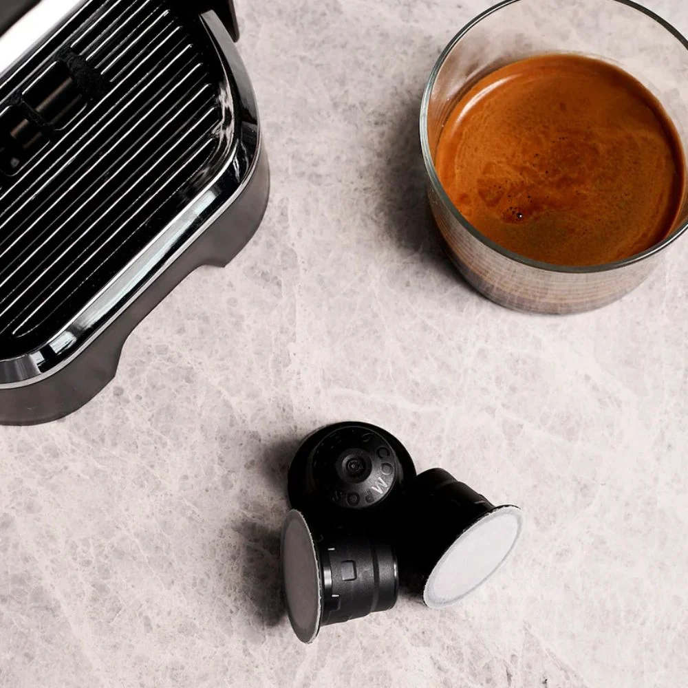Smak Rosso - 12 Compostable Nespresso compatible coffee capsules - Image 3