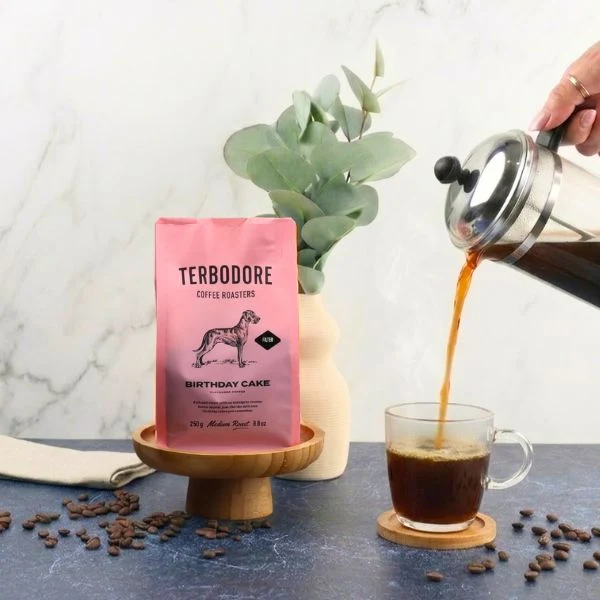 Terbodore Birthday Cake Filter Coffee - 250g - Image 5