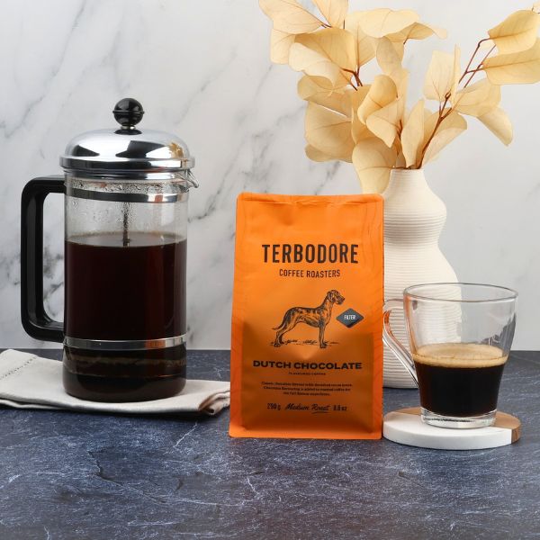 Terbodore Dutch Chocolate Filter Coffee - 250g - Image 5