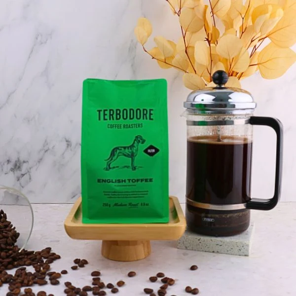 Terbodore English Toffee Filter Coffee - 250g - Image 3