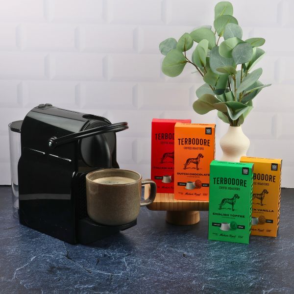 Terbodore Flavour Special - 40 Compostable Nespresso compatible coffee capsules - Image 5