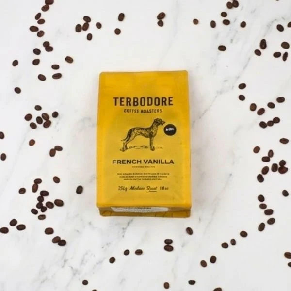 Terbodore French Vanilla Coffee Beans - 250g - Image 7