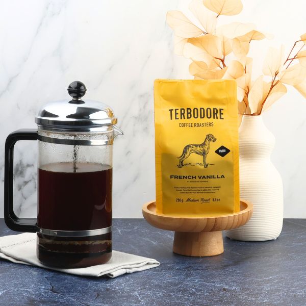 Terbodore French Vanilla Filter Coffee - 250g - Image 5