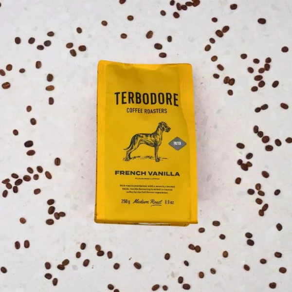 Terbodore French Vanilla Filter Coffee - 250g - Image 7