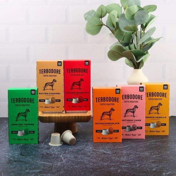 Terbodore Full Flavour Variety - 60 Nespresso compatible coffee capsules - Image 4