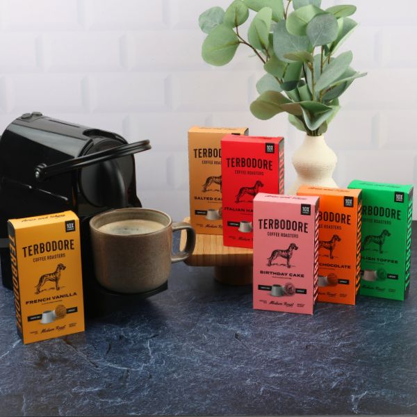 Terbodore Full Flavour Variety - 60 Nespresso compatible coffee capsules - Image 5