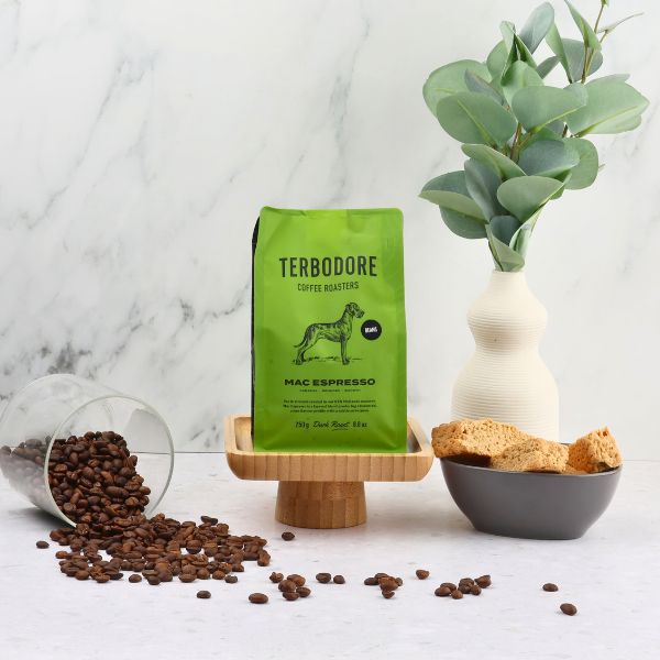Terbodore Mac Espresso Coffee Beans - 250g - Image 4