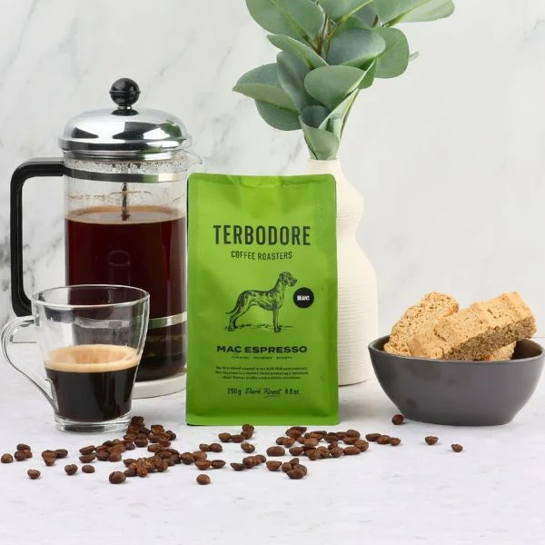 Terbodore Mac Espresso Coffee Beans - 250g - Image 5