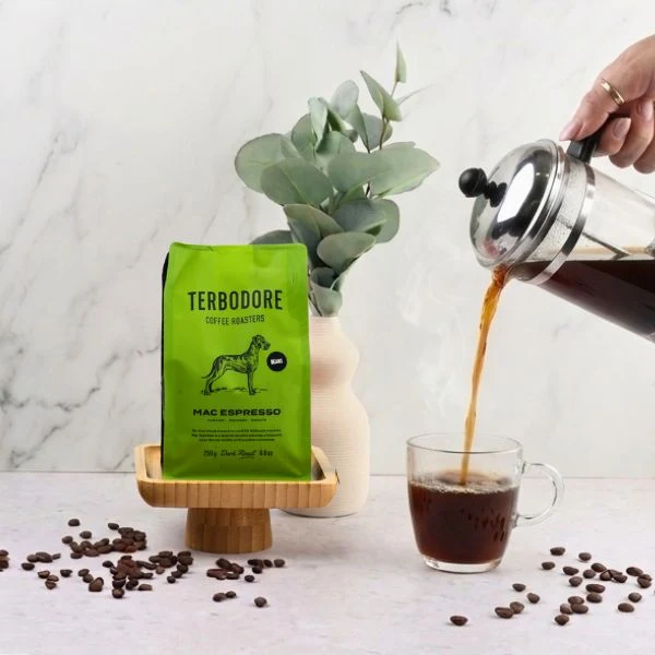 Terbodore Mac Espresso Coffee Beans - 250g - Image 6