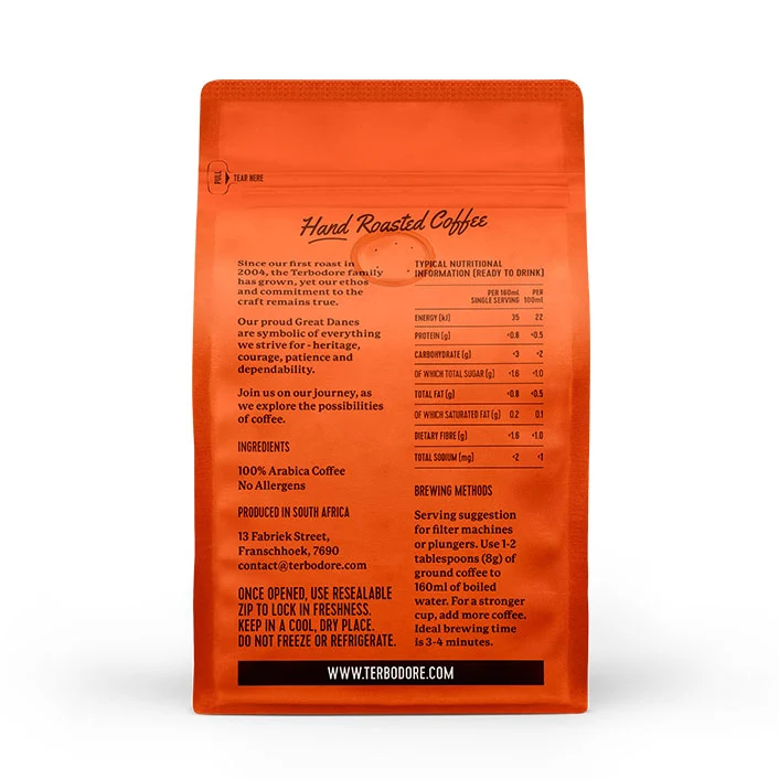 Terbodore Revival Coffee Beans - 250g - Image 3