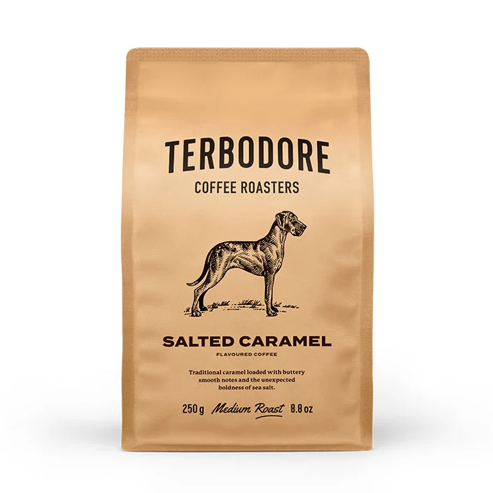 Terbodore Salted Caramel Filter Coffee - 250g - Image 2