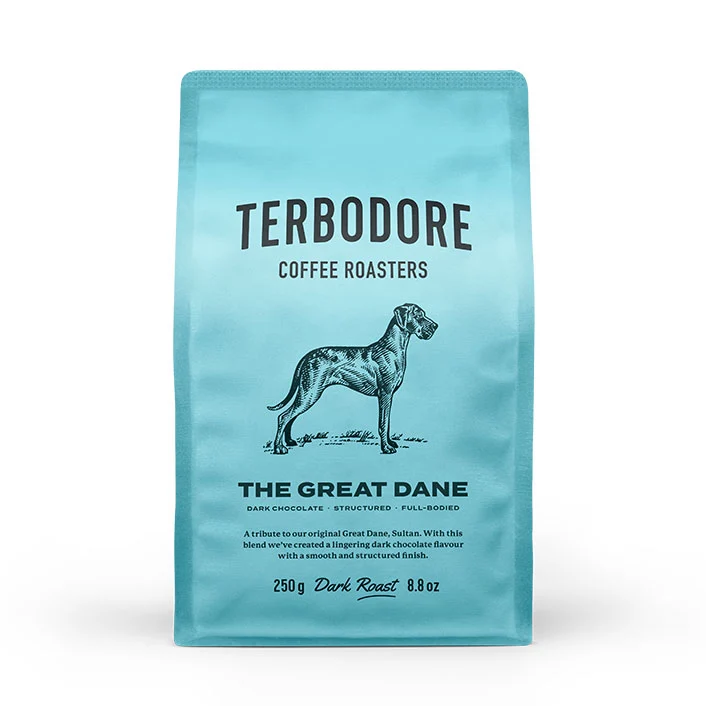 Terbodore The Great Dane Coffee Beans - 250g - Image 2