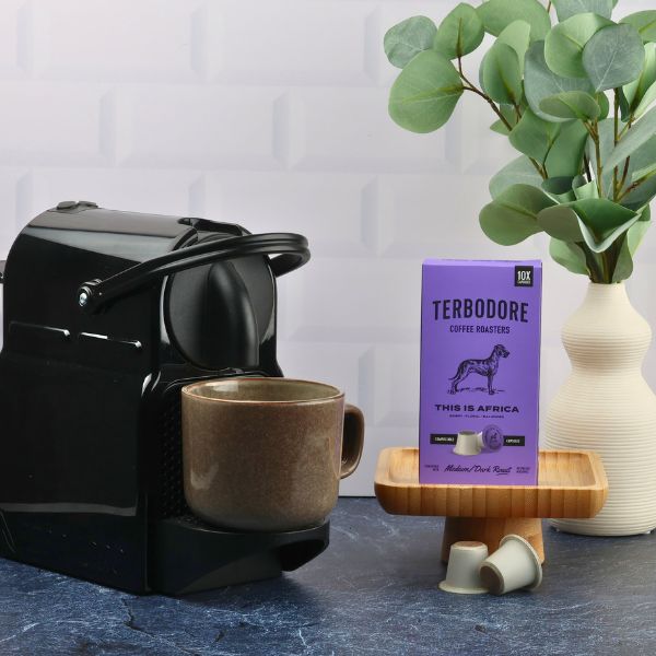 Terbodore This is Africa – 10 Compostable Nespresso compatible coffee capsules - Image 5