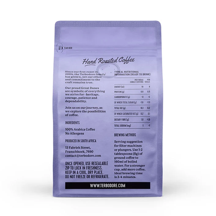 Terbodore This is Africa Filter Coffee - 250g - Image 3