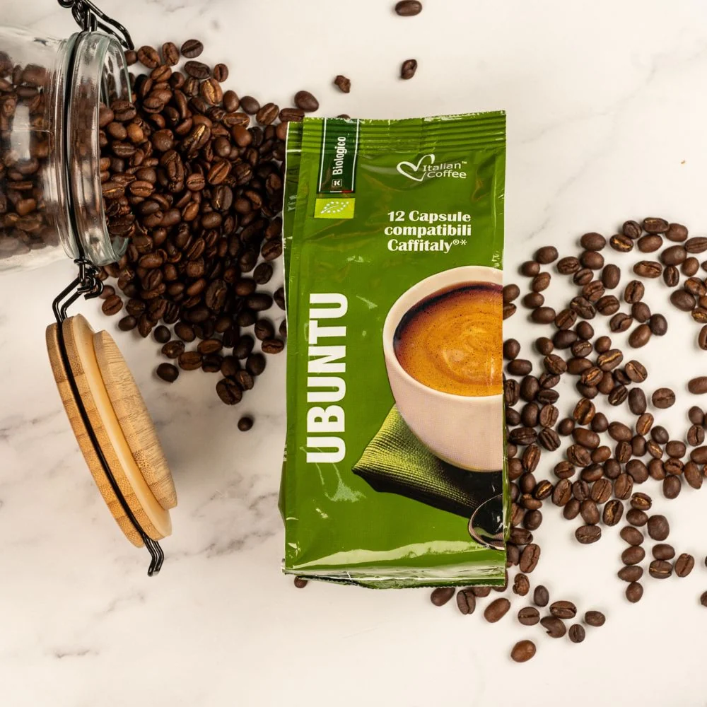 Ubuntu Organic - 12 K-fee & Caffitaly compatible coffee capsules - Image 4